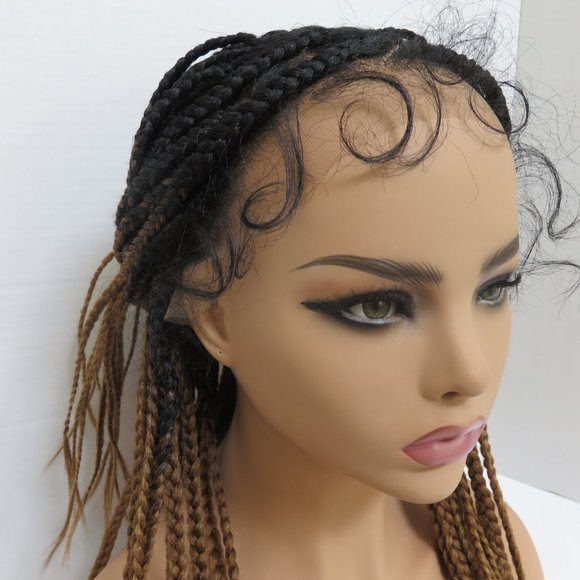 Outre Knotless Triangle Part Braids HD Lace Frontal Wig - Picture 6 of 15